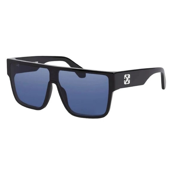 NEW OFF-WHITE SUNGLASSES BLACK UNISEX EYEWEAR OFF-WHITE OERI13J SYRACUSE 1045